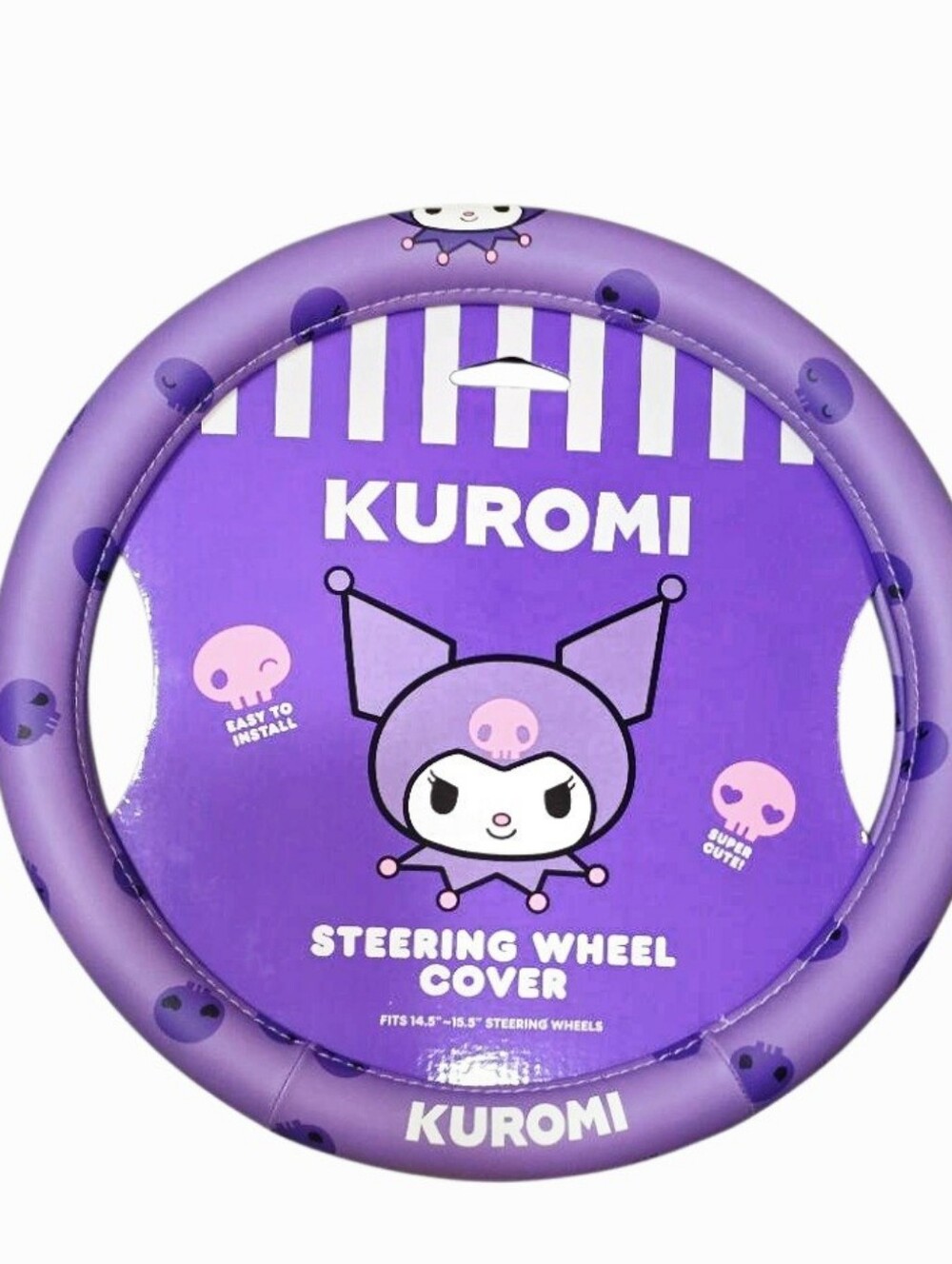 Sanrio Kuromi Steering Wheel Cover